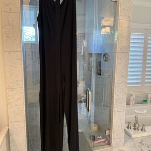 Norma Kamali Sleek Black Jumpsuit